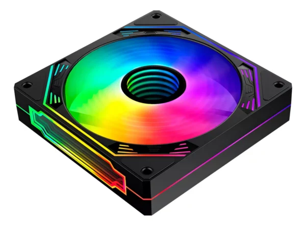 Kit 3 Coolers Rgb Hayom, 120mm, Controladora, Preto, Fc1308 - Image 6
